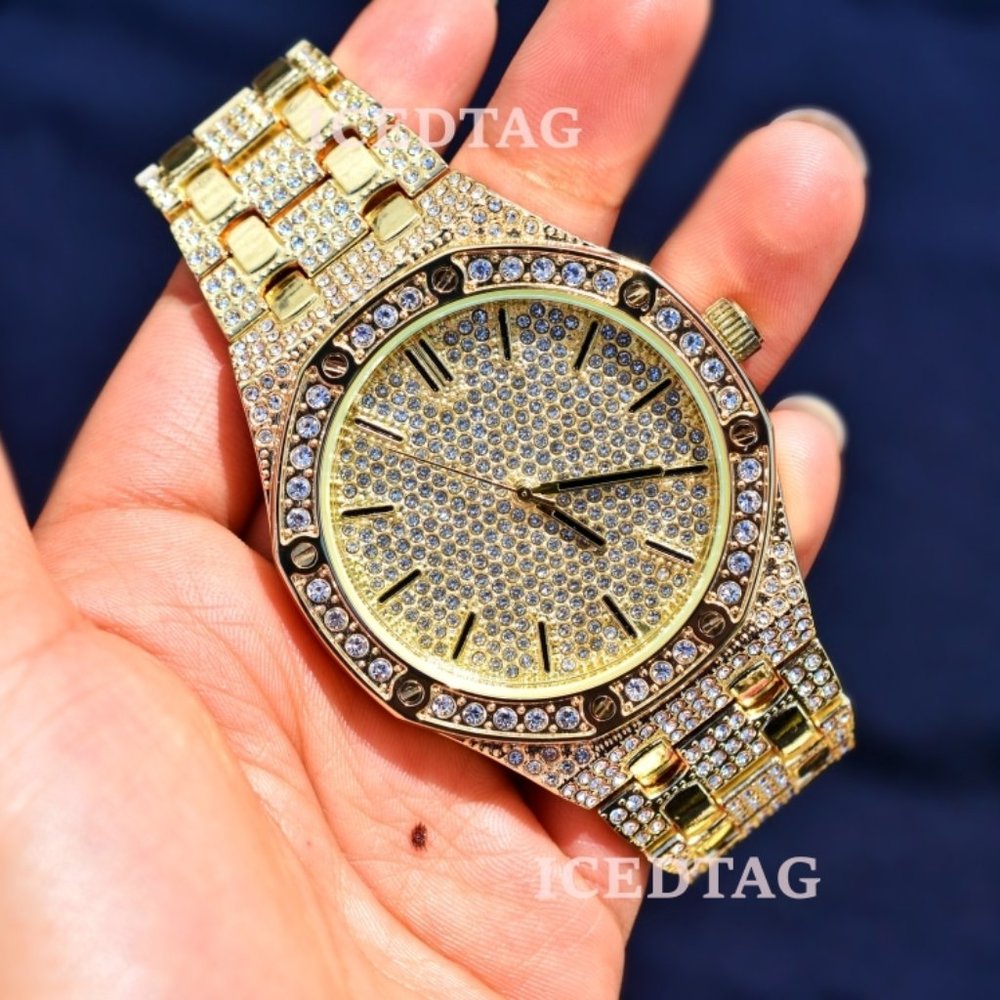 ICED Out Luxury Stylish Super Bling Men's Watch